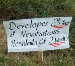 Hill Top Moss Sell Off Protest Salford 
